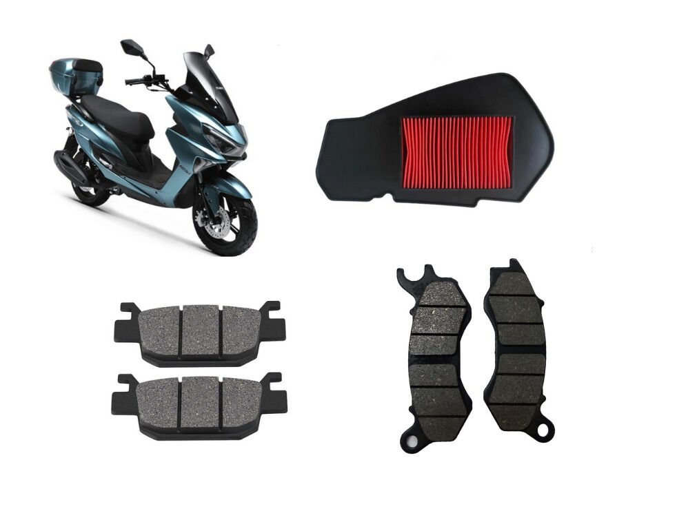 Rks Newlight 125 Pro Bakım Seti Ön-Arka Balata Ve Hava filtresi