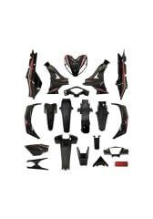 Kuba Ege Kaporta Seti Siyah Komple