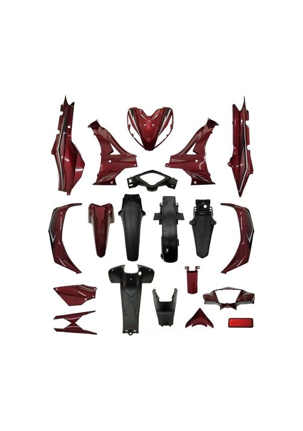 Kuba Ege Kaporta Seti Kırmızı Komple