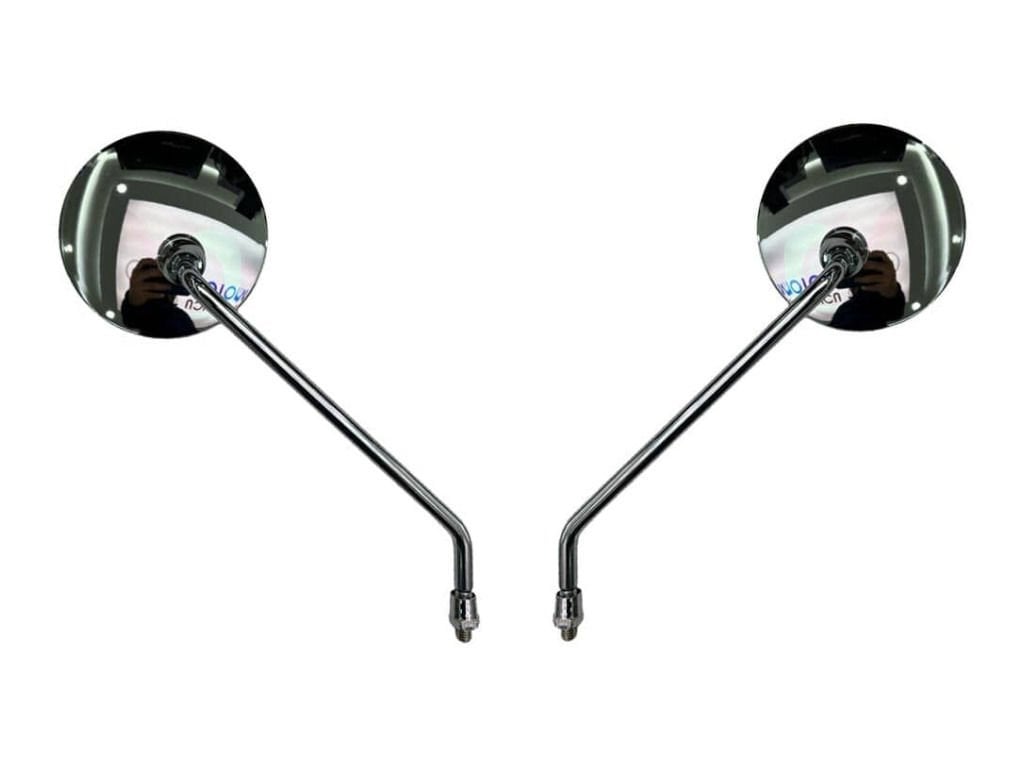 Kuba Blueberry Pro Ayna Takımı Yuvarlak Nikel