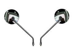 Kuba Blueberry  Ayna Takımı Yuvarlak Nikel