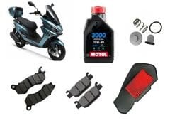 Rks Newlight 125 Pro Motul Yağ Bakım Seti Ön-Arka Balata ve Hava Filtresi