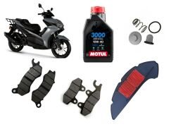 Rks Arome 125 Motul Yağ Bakım Seti Ön-Arka Balata ve Hava Filtresi