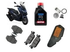 Arora Max-T 150 Motul Yağ Bakım Seti Ön-Arka Balata ve Hava Filtresi