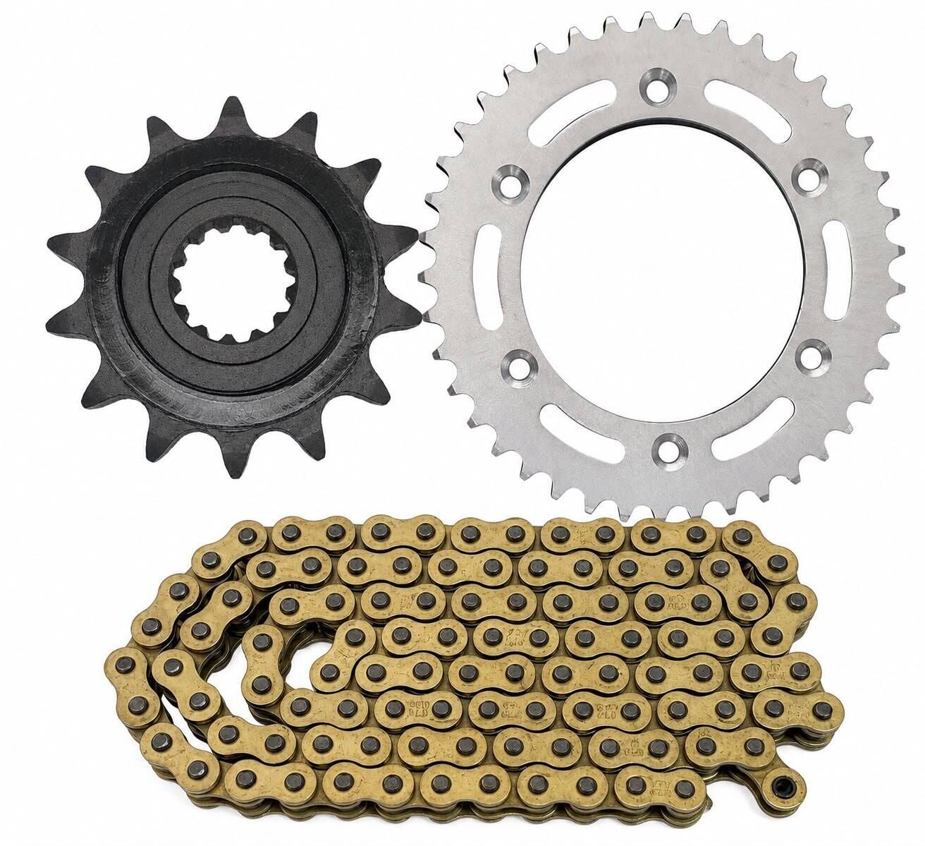 CF Moto Sr 450 Ön-Arka Zincir Dişli Seti Oringli Gold D.I.D 14T-41T