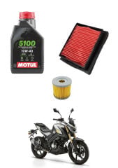 RKS SRK 125-S Motul Bakım Seti Hava Filtresi ve Yağ Filtresi Set