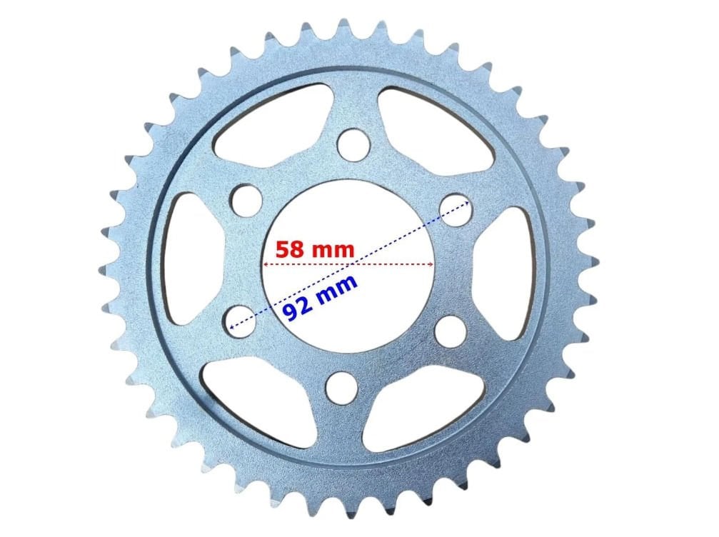 Benelli 125-S Arka Dişli 43T (Diş)