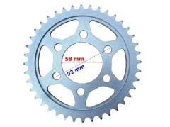 RKS SRK 125-R Arka Dişli 43T (Diş)