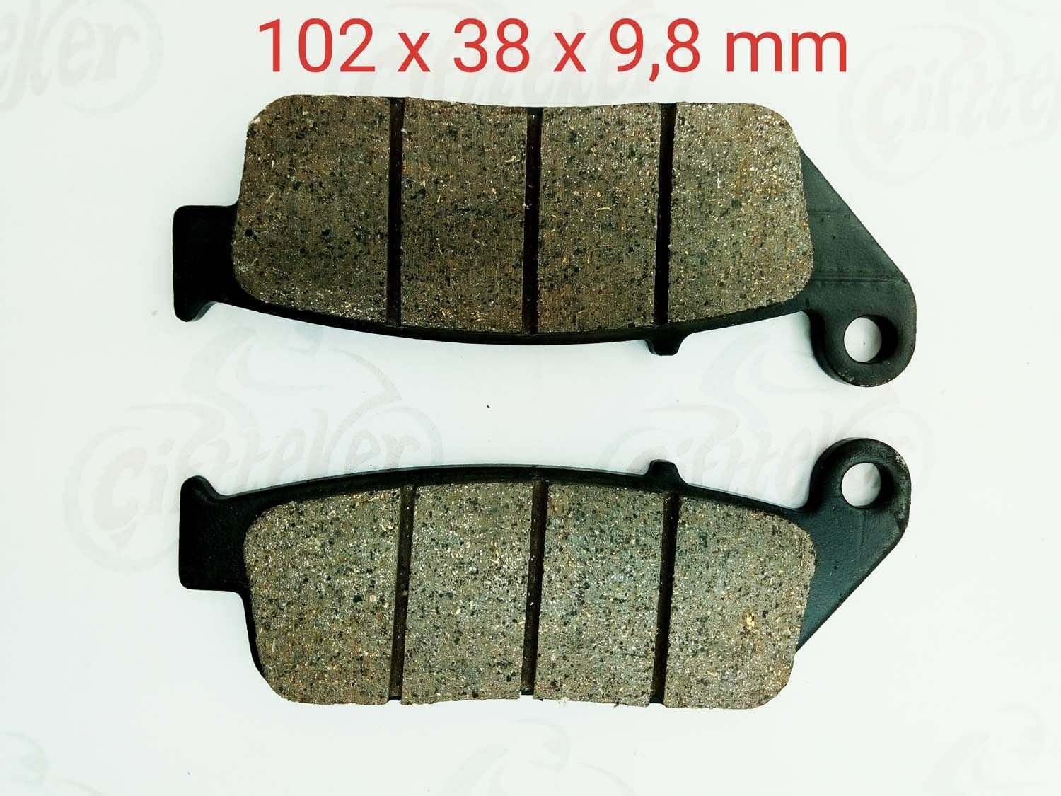 ÖN FREN DİSK BALATASI FA142 Z-ONE 180 ZONTES S250