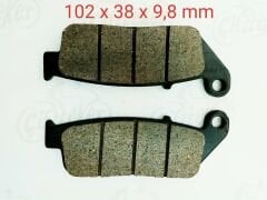 ÖN FREN DİSK BALATASI FA142 Z-ONE 180 ZONTES S250