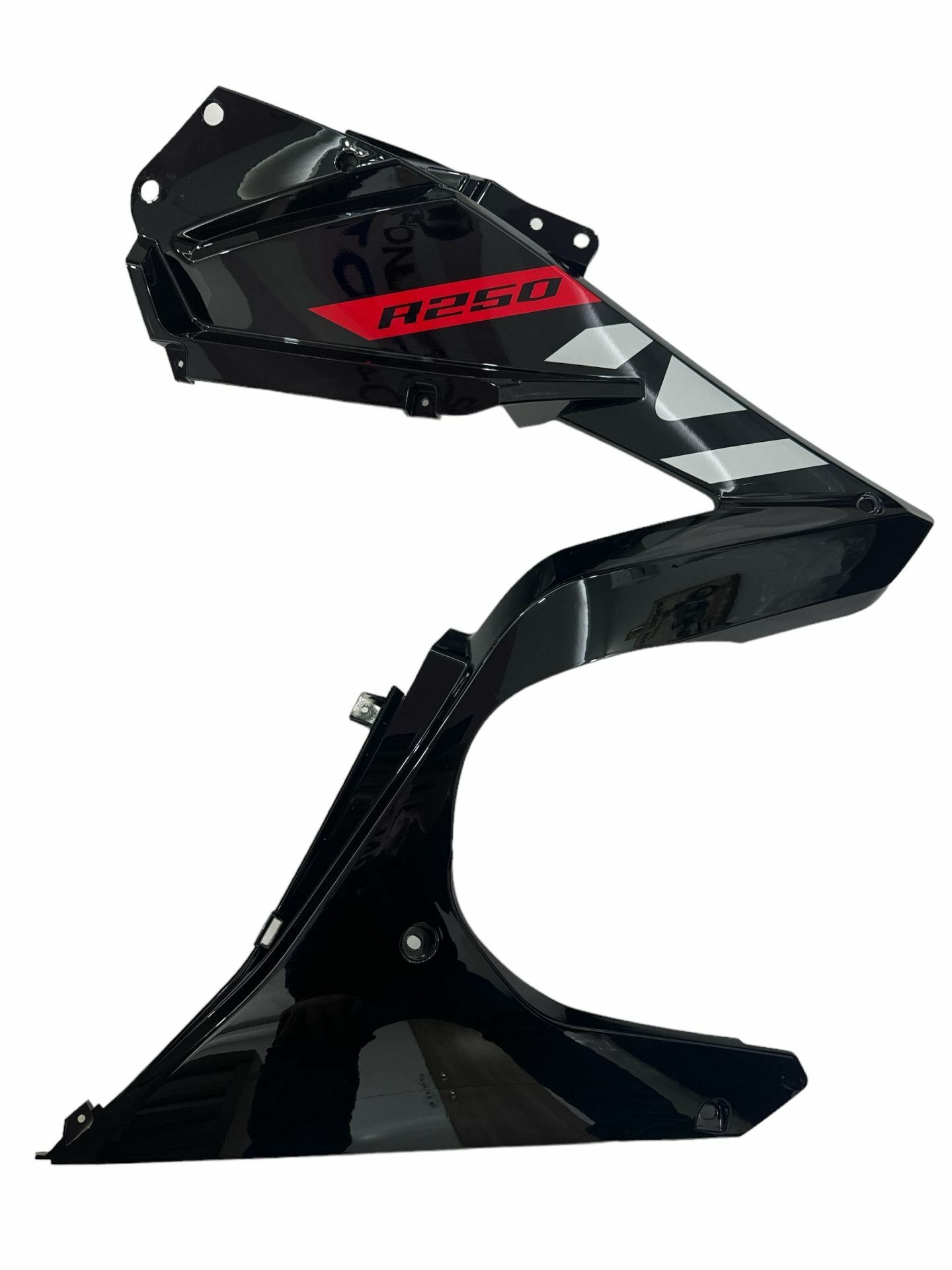 RKS R250 İç Dizlik Dekoru Sol Siyah Kırmızı Orijinal