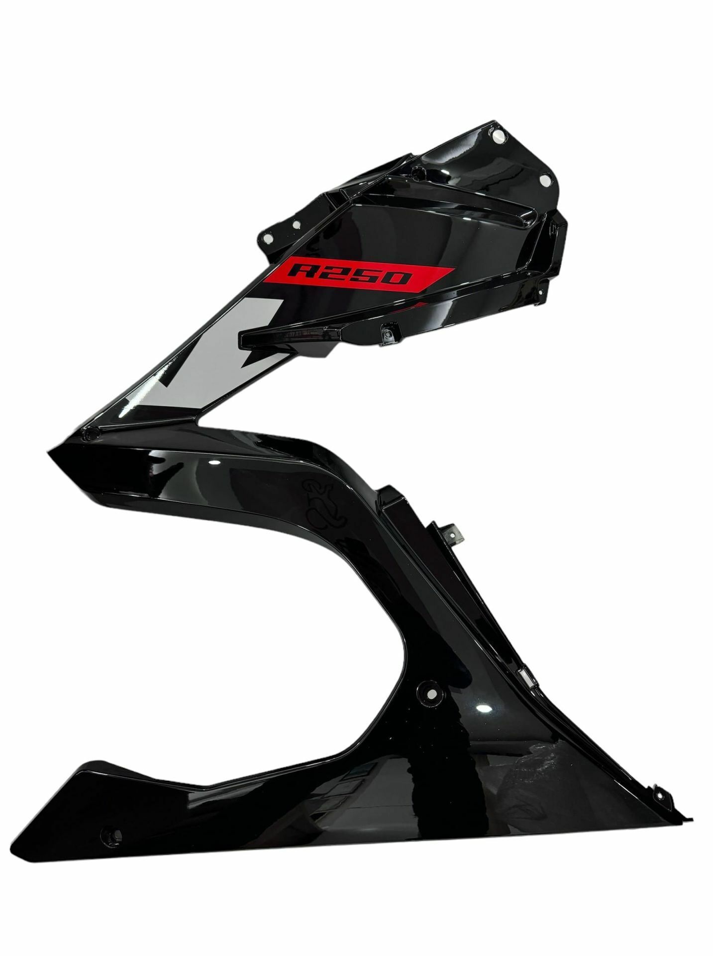 RKS R250 İç Dizlik dekoru Sağ Siyah Kırmızı Orijinal