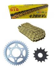 RKS SRK 125-R Ön-Arka Zincir Dişli Seti Oringli Gold 14T-43T