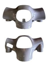 Mondial Turismo 50 Far Muhafazası Ve Kilometre Tablası Seti Gri