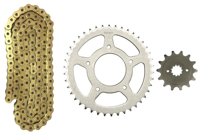 CF Moto 250 SR Zincir Dişli Seti Oringli 120L-14T-42T