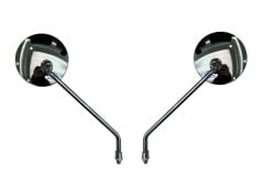 Mondial Tursimo Ayna Takımı Yuvarlak Nikel