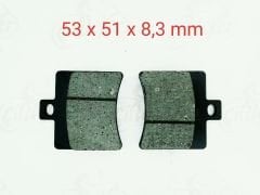 RKS 150-200 ARKA FREN DİSK BALATASI A KALİTE