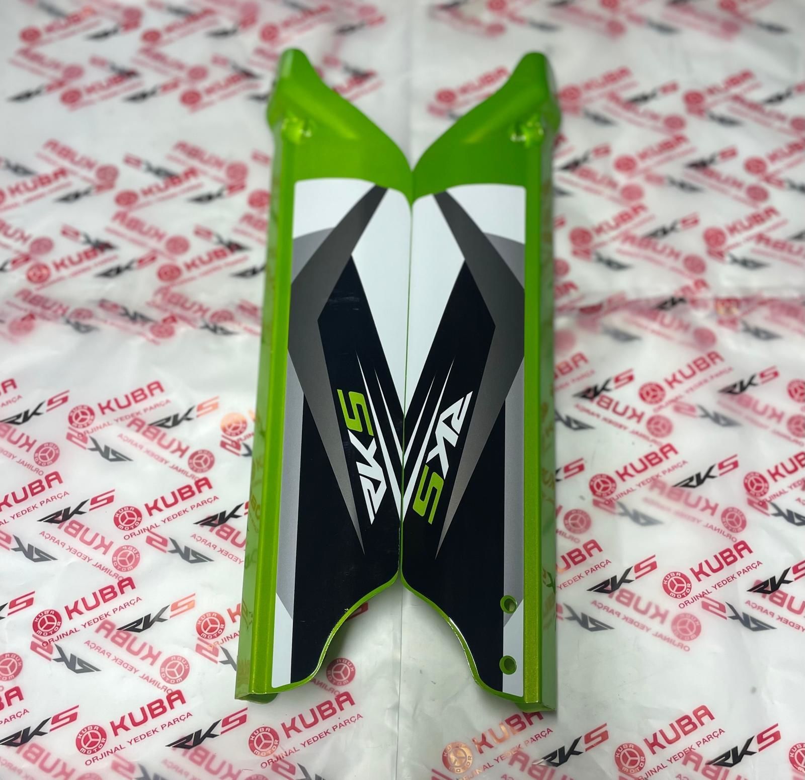 Rks Cross Nr 200 Ön Amortisör Kapağı Sağ-Sol Yeşil