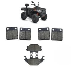 Kuba Atv Trv 350 Ön-Arka Balata Takım 3 Lü Set