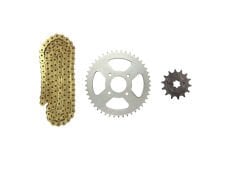 Mondial X-Treme Max Cross 200 Ön-Arka Zincir Dişli Seti Oringli 15t-50t (Diş)