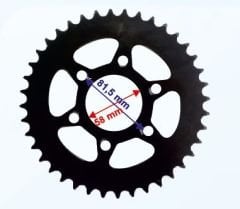 BAJAJ PULSAR RS 200 ARKA DİŞLİ 520-40T İÇ 58 mm