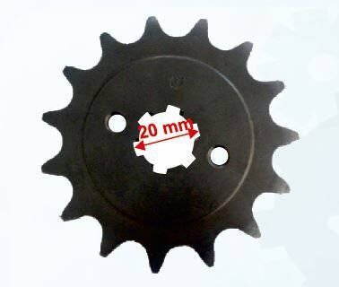 BAJAJ PULSAR NS 200 ÖN DİŞLİ 520-15T