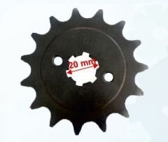 BAJAJ PULSAR NS 200 ÖN DİŞLİ 520-15T