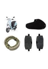 Mondial Revival 50 Bakım Seti Ön-Arka Balata Ve Hava filtresi