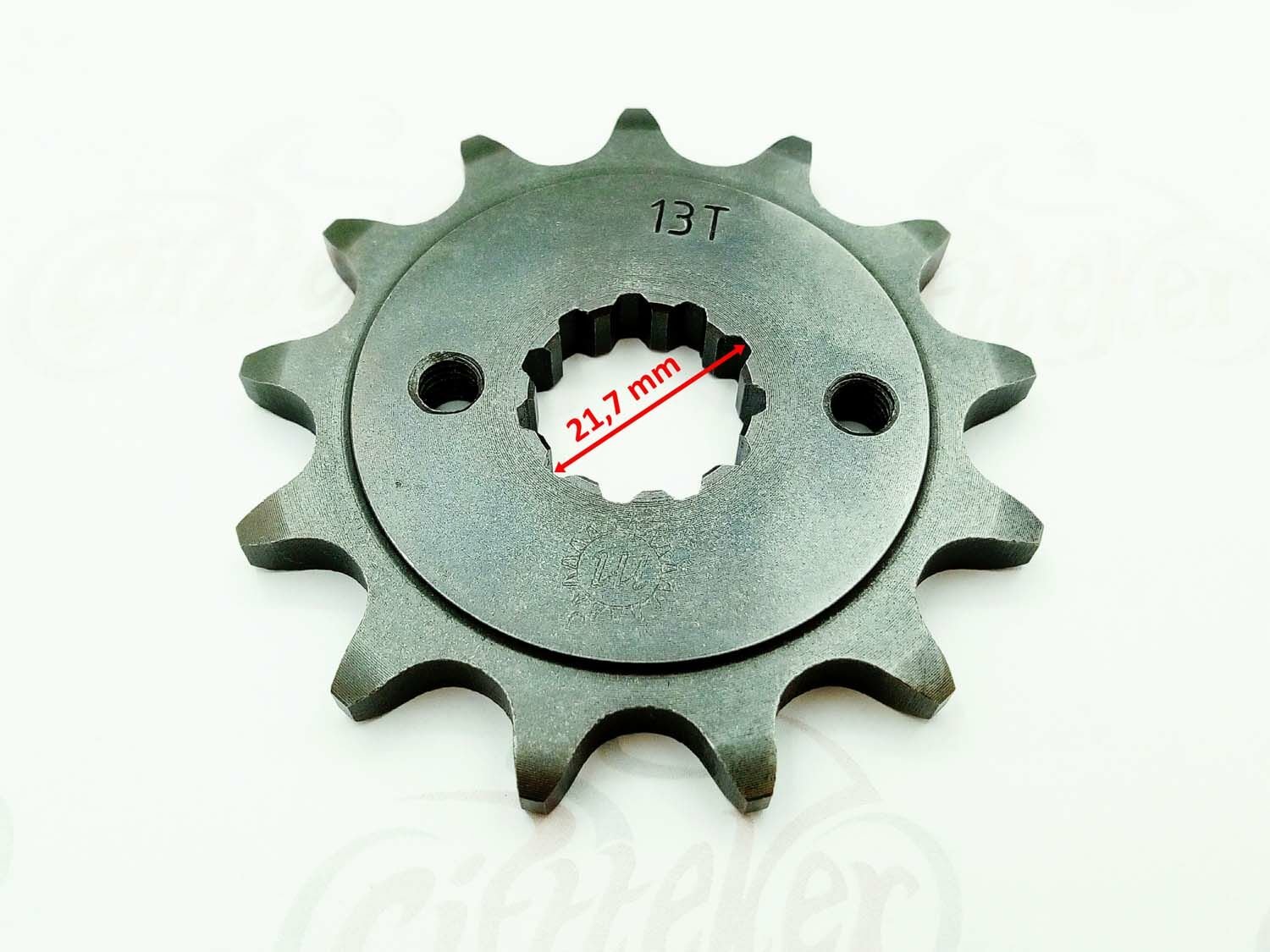 CF NK 250 ÖN DİŞLİ 520-13T İÇ 22 mm 11 TIRNAKLI 2 DELİKLİ