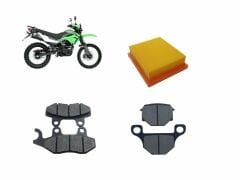 Mondial X-Treme Max 200 Bakım Seti Ön-Arka Balata Ve Hava filtresi