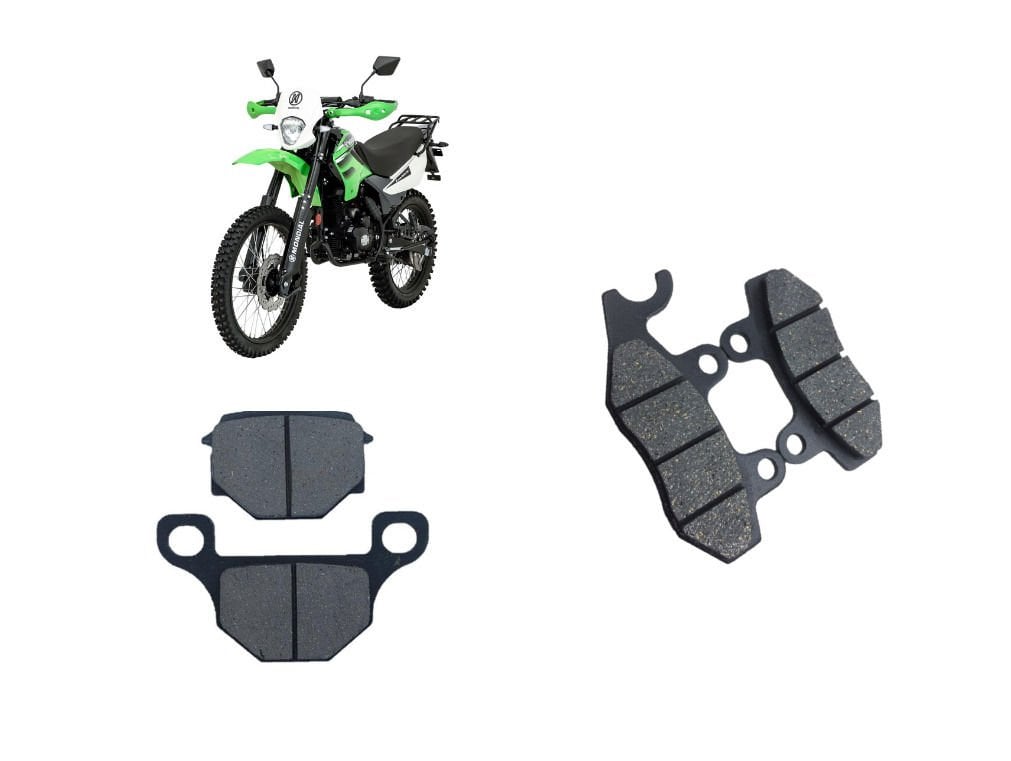 Mondial X-Treme 200 Cross Ön - Arka Fren Disk Balatası Takımı