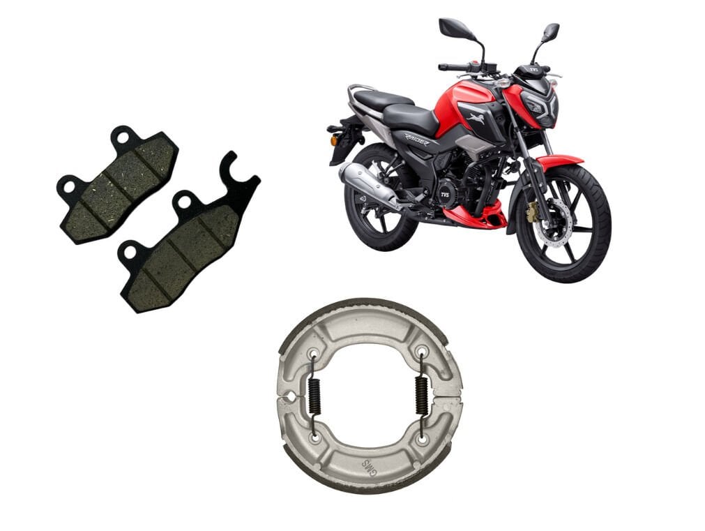 TVS Raider 125 Ön - Arka Fren Disk Balatası Takımı