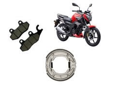 TVS Raider 125 Ön - Arka Fren Disk Balatası Takımı