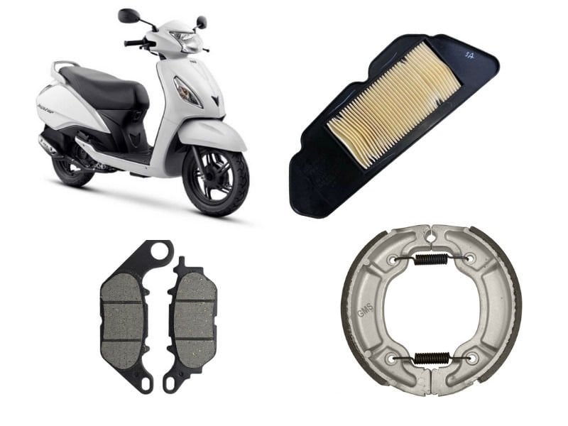 Tvs Jupiter 125 Bakım Seti Ön-Arka Balata Ve Hava filtresi