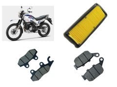 Hero X-pluse 200 Cross Bakım Seti Ön-Arka Balata Ve Hava filtresi (2022 Ve Öncesi)