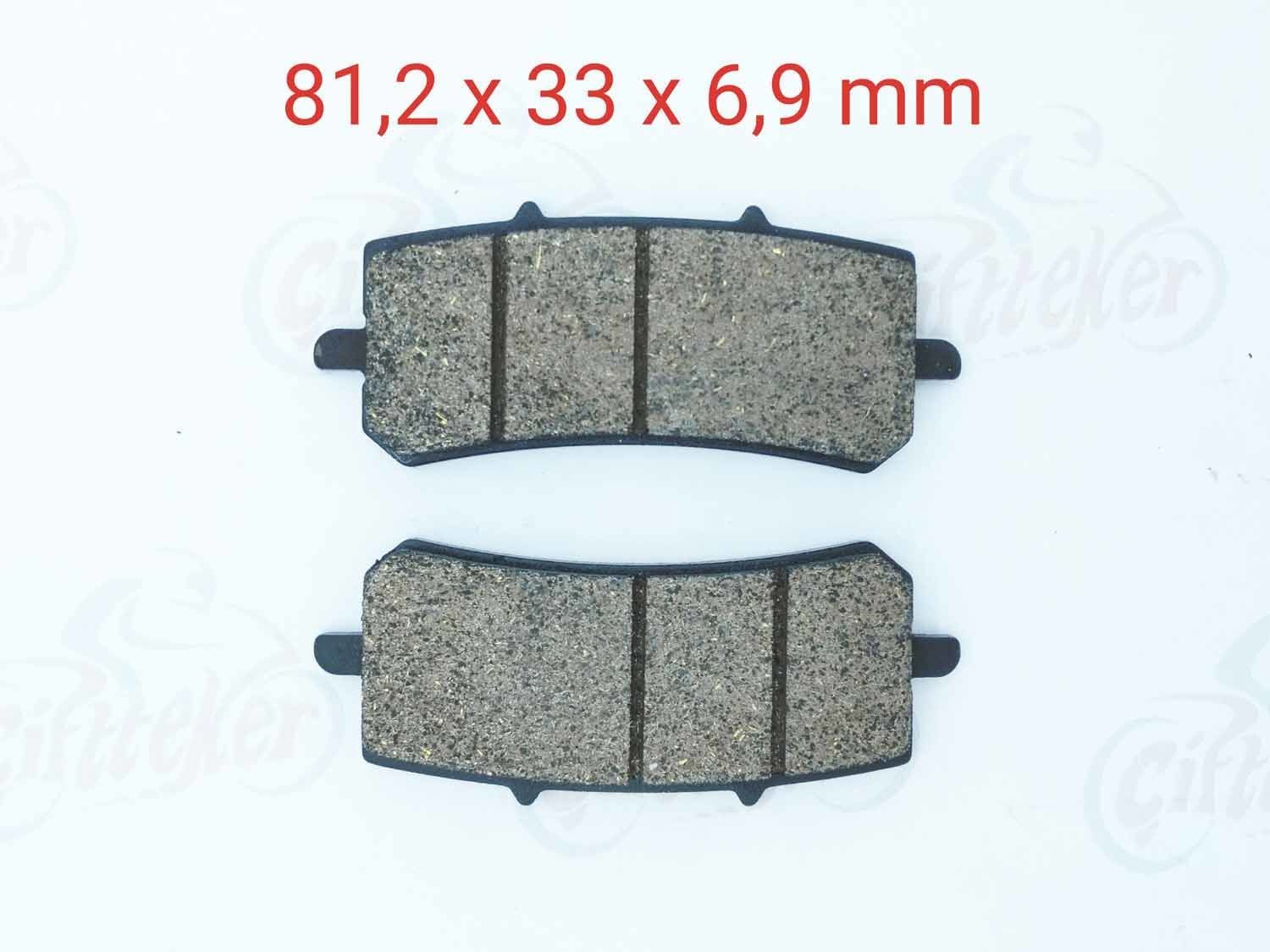 CF NK 150-250 ÖN FREN DİSK BALATASI ABS