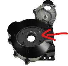 Mondial X-Treme Max 200 Cross Statör Kapak Küçük Siyah