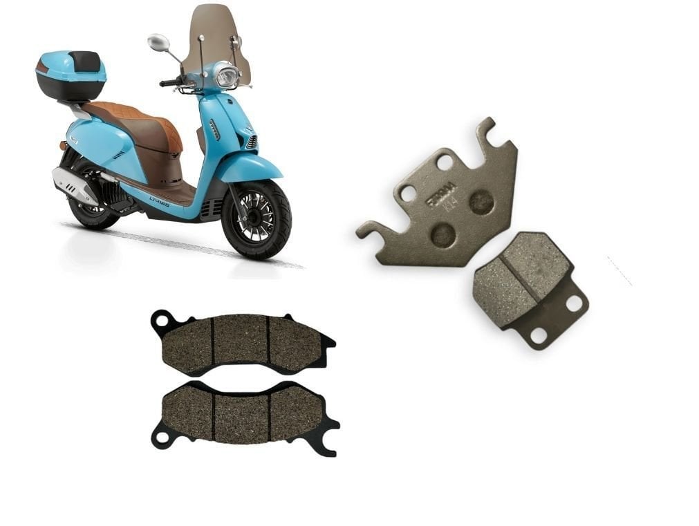 RKS LTR 125  Ön - Arka Fren Disk Balatası Takımı