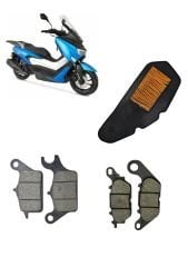 Arora Zrx 200 Bakım Seti Ön-Arka Balata Ve Hava filtresi