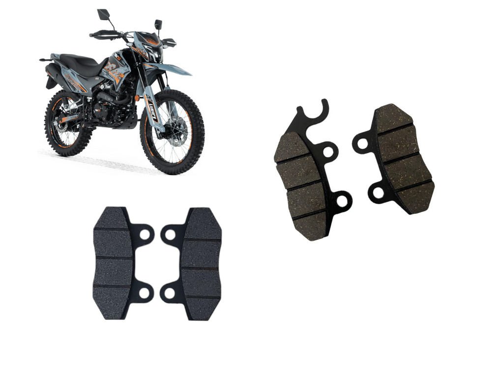 Rks Cross Xvr 250 Ön - Arka Fren Disk Balatası Takımı
