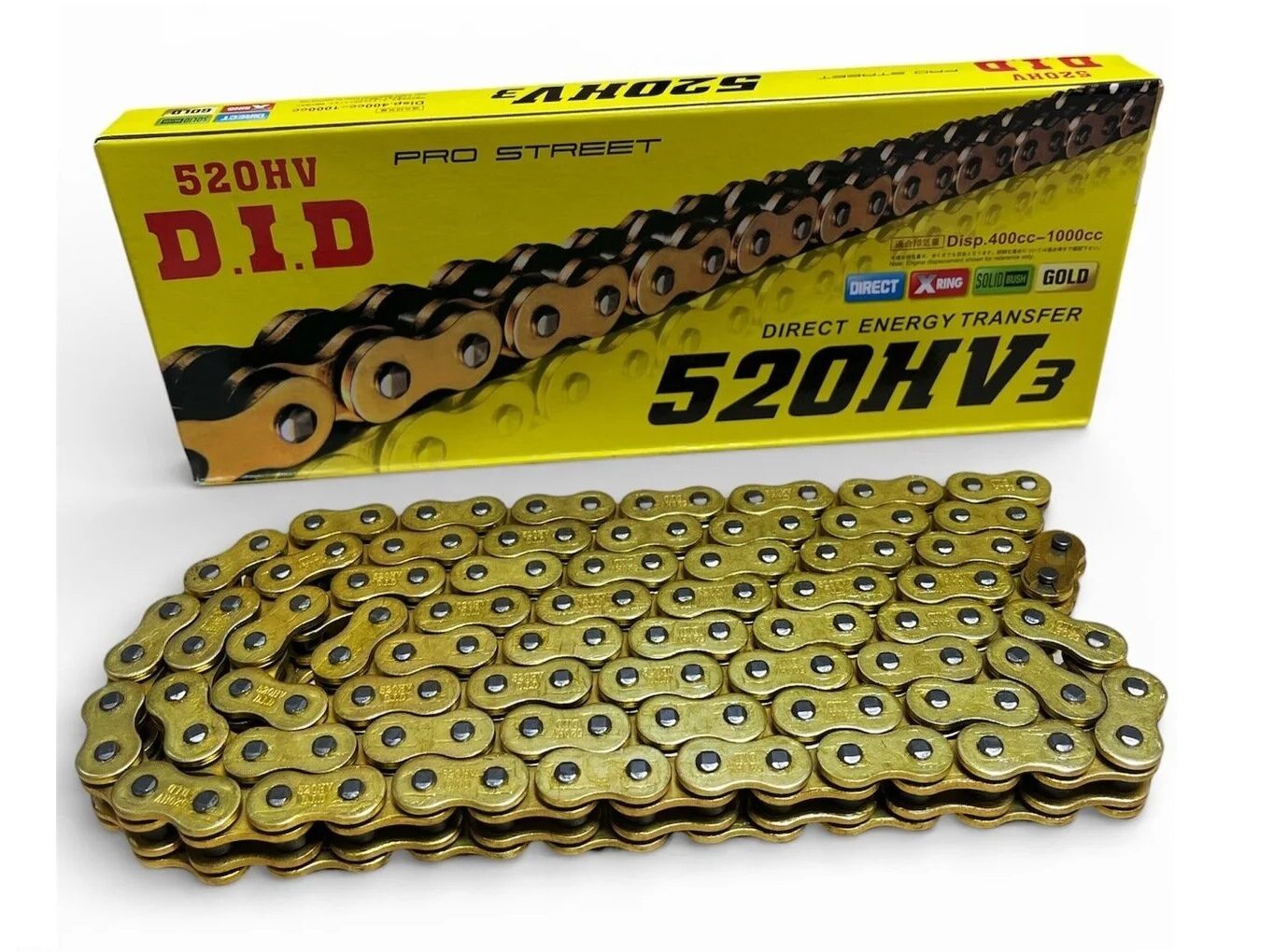 CF Moto SR 250 Oringli Teker Zinciri Gold