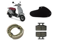 Kuba Bluebird 50 Bakım Seti Ön-Arka Balata Ve Hava filtresi