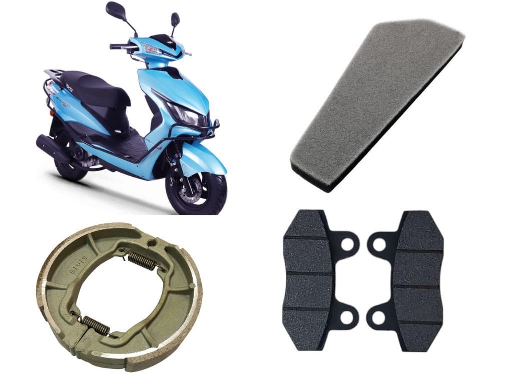 Kuba Blazer Xr 50 Bakım Seti Ön-Arka Balata Ve Hava filtresi